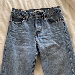 Levi Wedgie Straight Jeans
